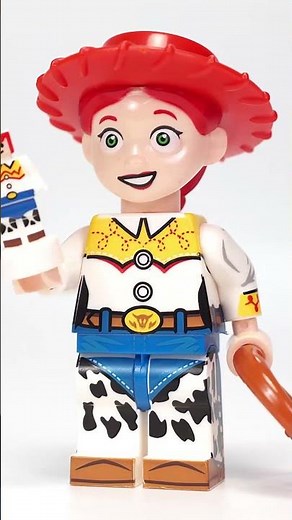 LEGO Toy Story 5 | Woody | Buzz Lightyear | Jessie | Bonnie | Lilypad Minifigure Stop Motion #Shorts