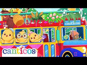 🚌Wheels on the School Bus Song🚌Classic Nursery Rhymes, Kids Songs & Bedtime Favorites🚌Canticos