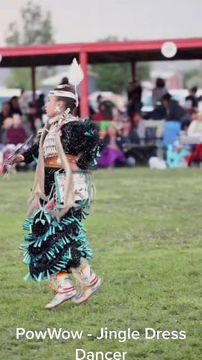 Jingle Dress Dancer at Ft. Washakie Powwow 2021