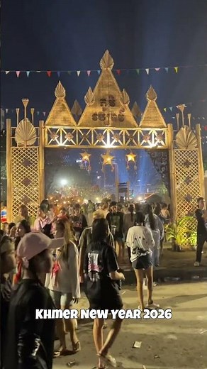 Khmer New Year 2026 celebration #phnompenh #cambodia #khmer #newyear2026