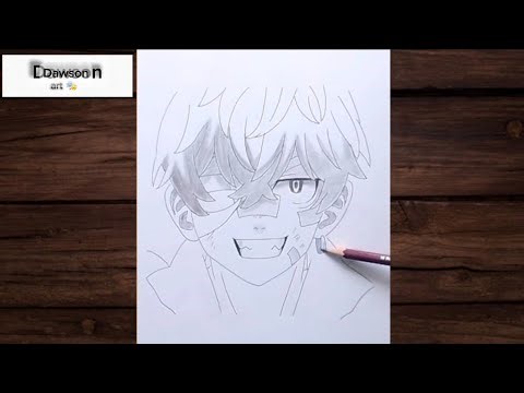 How to draw chifuyu matsuno | Anime drawing for beginners step by step | Pencil sketch drawing