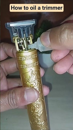 how to oil a vintage t9 trimmer