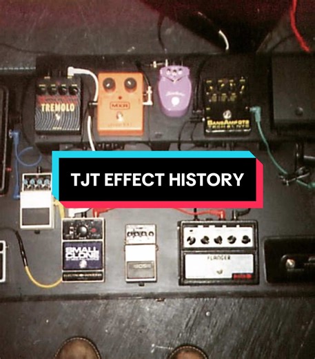 Talking about TJT and pedals! #emohistory