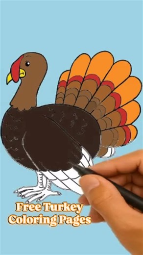 Cindy Hopper on Instagram: "🦃 Keep little hands busy and creativity flowing with these adorable turkey coloring pages! They are perfect for Thanksgiving prep time or to keep kids happily entertained at the table. 🍁🖍️ ✨ Just print, color, and celebrate the season with a little holiday fun! 👉 https://www.skiptomylou.org/turkey-coloring-pages/ #ThanksgivingFun #TurkeyColoringPage #PrintableColoringPage #KidsActivities #HolidayCrafts #ColoringForKids #ThanksgivingCrafts #ThanksgivingActivities #