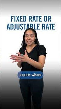 Fixed Rate or Adjustable Rate Mortgage