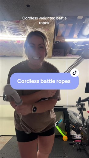 Cordless Weighted Battle Ropes: Home Gym Solution