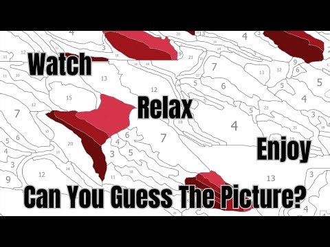 Relaxing Paint by Numbers with a Satisfying Surprise Reveal 🎨