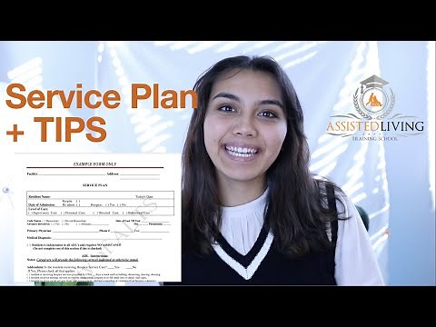 Assisted Living Service Plan + TIPS