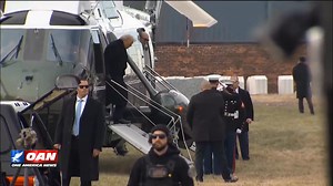 President Trump arrives in Baltimore ahead of the Army-Navy Game at M&T Bank Stadium. Watch OAN Live here: https://live.oann.com/home.ktv?utm_source=socials&utm_medium=social media&utm_campaign=fb | One America News Network