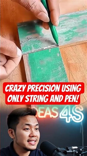 Perfect Geometry Without Expensive Tools? Impossible! #shorts