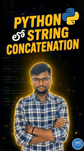 Python lo 10 + 20 = 1020 🤯 Enduku 30 kaadu? | String vs Number Explained Telugu 🔥
