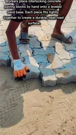 How to Lay Interlocking Concrete Pavers on Sand