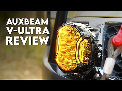 Auxbeam V-Ultra LED Pod Lights Review - This One Covers Every Inch!