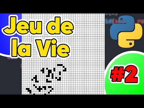 Playing the Game of Life (Conway's Game) in Python/Pygame - Part 2