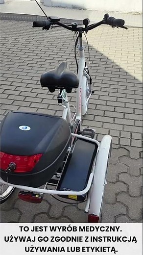 Vermeiren Freedom-E – Rower trójkołowy, który daje wolność! #vermeiren #pcpr #dofinansowania #allmed