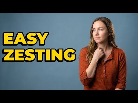 How Do You Make Zest From Citrus Peels?