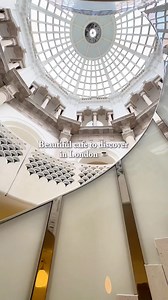 Most beautiful cafe to visit in London ☕️ ⁣ ⁣ The Tate Britain café, located within the famous London art museum, offers a stylish and serene space for visitors to enjoy refreshments. It features a menu of British-inspired dishes, including light snacks, seasonal meals, and a selection of cakes and beverages like specialty coffees and teas. ⁣ ⁣ With its contemporary design and views of the Thames, the café provides a relaxing break from exploring the gallery’s exhibitions, making it a popular sp