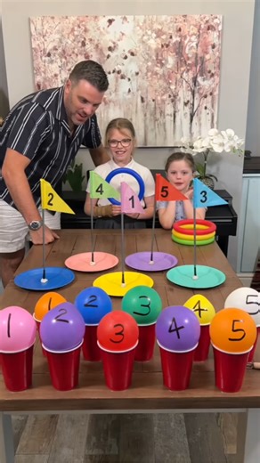 Frisbee toss challenge: Who hits the target