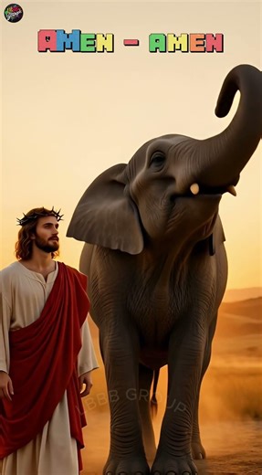 Jesus raised wolves, elephants, and oxen from the dead. #jesus #jesuschrist #giêsu #god