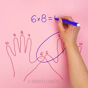 133M views · 321K reactions | Math tricks and hacks they didn't teach you at school.✍ | 5-Minute Crafts GIRLY | Facebook