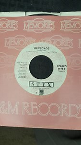Styx - Renegade / Sing For The Day