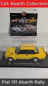 Fiat 131 Abarth Rally 1975 – 1:24 Unboxing (Hachette #5)