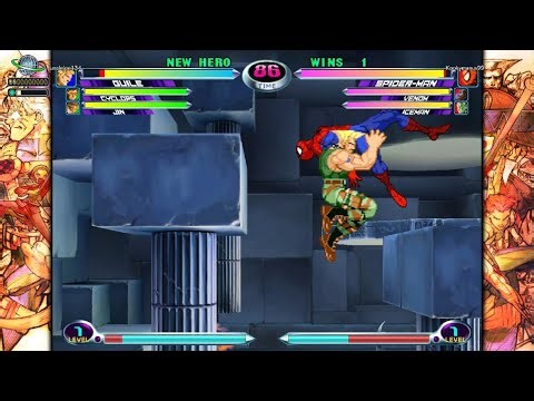 MARVEL vs. CAPCOM Fighting Collection: Arcade Classics Backbreaker Stop Web Swinging