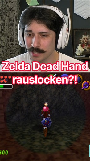 Dead Hand rauslocken? 🫪 #Zelda #OcarinaofTime #OoT #Nintendo #Gaming