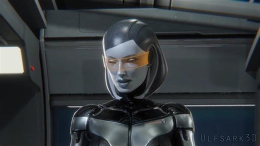 Mass Effect Edi Romance Animation