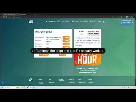 like4like.org - Stable Bot V17 (Credit Cheat) - 2026