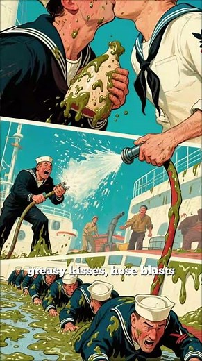 Slimy Navy Hazing Exposed: Equator Crossing's Dignity-Stealing Ritual!