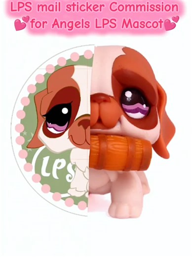 @Megan LPS sticker Commission for for €10-€15 🥰 #lps #littlestpetshop #lpscommission #lpscommunity #lpsart
