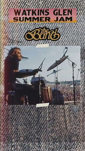 Today celebrates 52 years since The Band played at Watkins Glen Summer Jam | Chest Fever #shorts