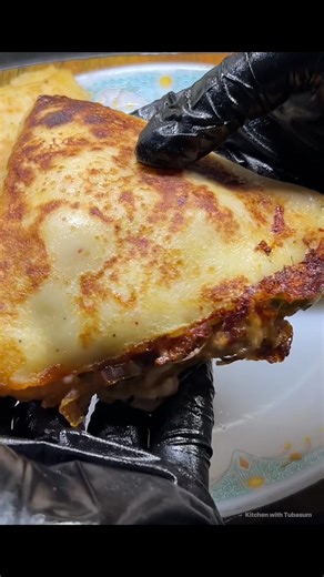 Iftar Special: Creamy Chicken Crepe Sandwich Recipe