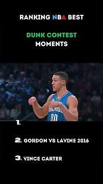 🏀 Ranking the Greatest NBA Dunk Contest Moments EVER!