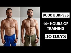 I DID 300 BURPEES EVERY DAY FOR 30 DAYS | My Results.