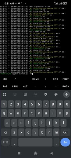#biztrackpro #day5 #python #flask #sqlite #termux #androiddev #buildinpublic #smallbusinesstools #nocodeneeded | Kali Noosi