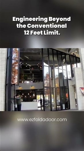 Breaking the 12ft Limit: 23ft Tall Bifold Door System in Action