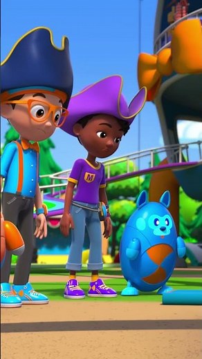 Let’s Go! Curiosity Crew Adventure! 👦👧✨Learn with #Blippi #BlippiWonders #Shorts