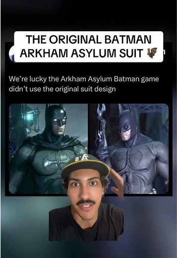 Original Arkham Asylum Batsuit Revealed
