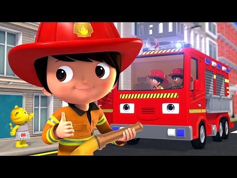 Fire Truck Song! | +More Little Baby Bum: Nursery Rhymes & Baby Songs ♫ | Learn ABCs & 123s