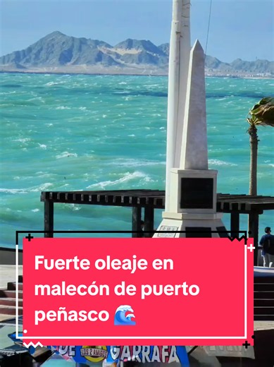 así lució el malecón de puerto peñasco 📍 este 11 de octubre 🗓️ con fuerte oleaje 🌊 | ¡Increíbles imágenes del mar! 💥👇 ​#PuertoPeñasco #oleaje #Sonora #Viral #huracan