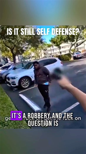Chasing a robber… then pulling a gun? Not self-defense