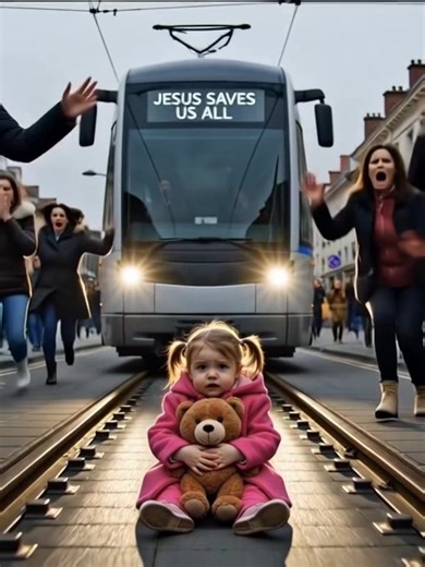 Jeus saves us from all danger no matter what. #jesus #save #train #reels #fyp