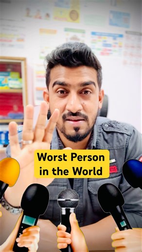 Worst Person Ever | Agree ?? 🤔 #motivation