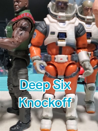 Kitbashing Deep Six and ACE Figures for Perfect Scale