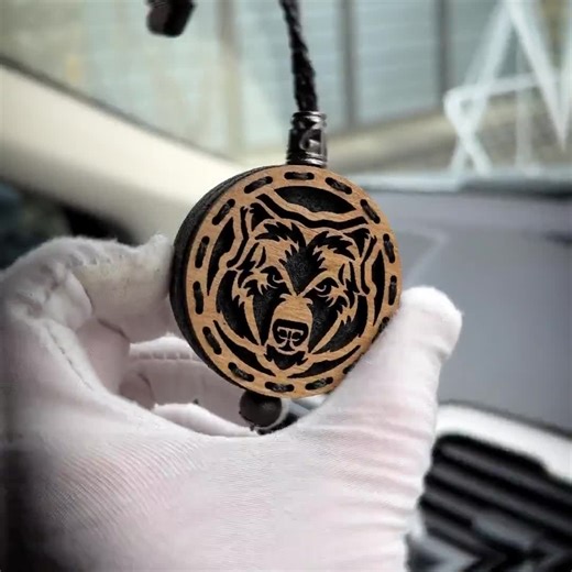 Viking Vegvisir Compass Wooden Air Freshener Norse Runes Talisman Nordic Car Charm Odin Pagan Protection Diffuser Gift for Men Mythology - Etsy