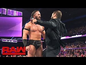 Austin Aries attacks Neville: Raw, March 6, 2017