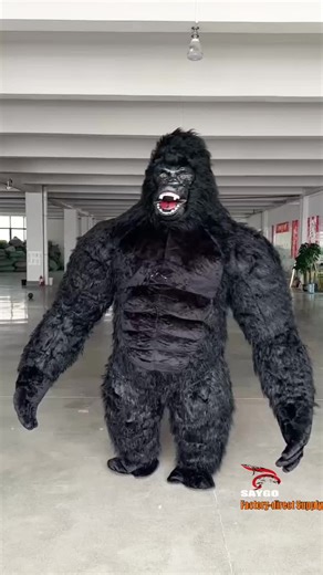 King kong 2.6m Inflatable Mascot Costume, factory-direct supply, welcome sale or customize size,color and styles