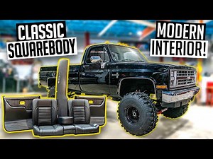 Full Updated Interior for the LS Swapped K10 Squarebody! - 1987 Chevy K10 Truck Ep. 4